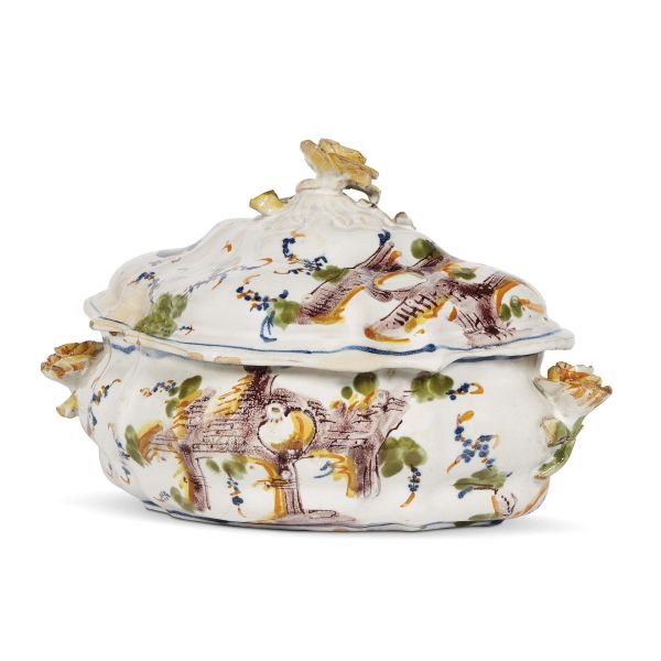 ZUPPIERA, SAVONA, MANIFATTURA LEVANTINO, SECOLO XVIII