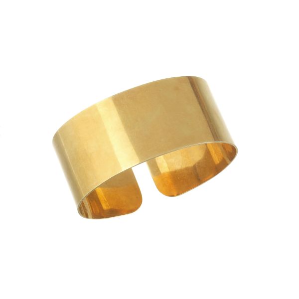 BANGLE BRACELET IN 18KT YELLOW GOLD