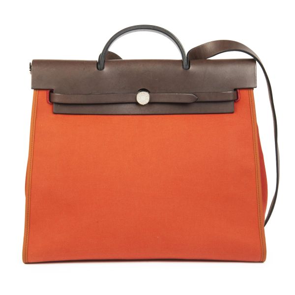 HERMES  BICOLOR HERBAG