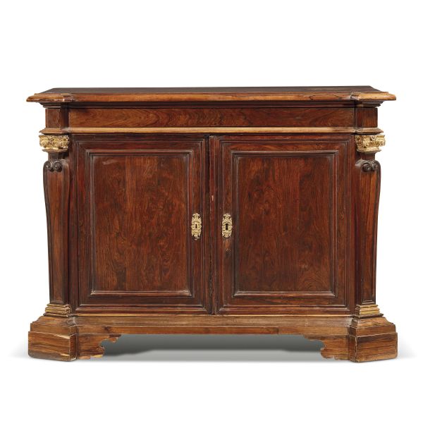 A TUSCAN SIDEBOARD, FIRST HALF 18TH CENTURY