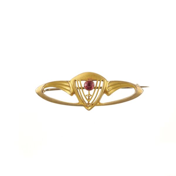 



BARRETTE BROOCH IN 9KT GOLD