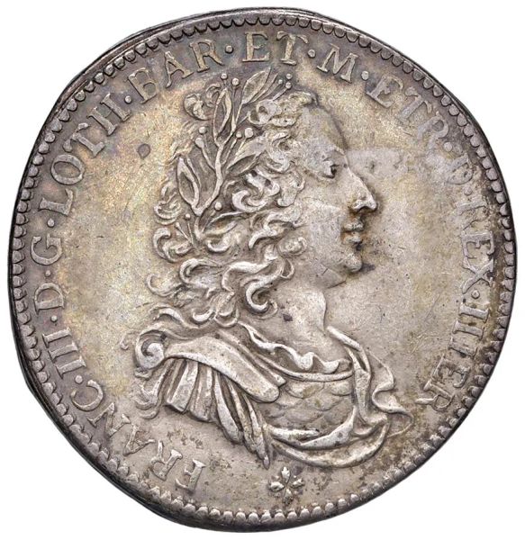 FIRENZE. FRANCESCO II DI LORENA (1737-1765) MEZZO FRANCESCONE 1739