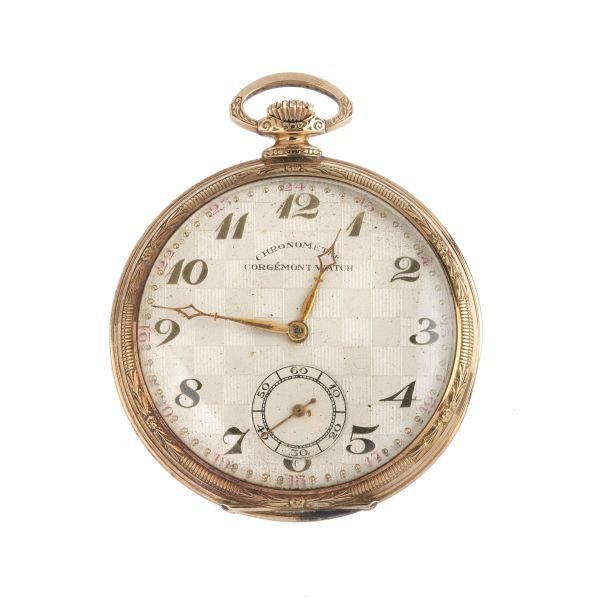



CORGEMONT OROLOGIO DA TASCA IN ORO A BASSO TITOLO
