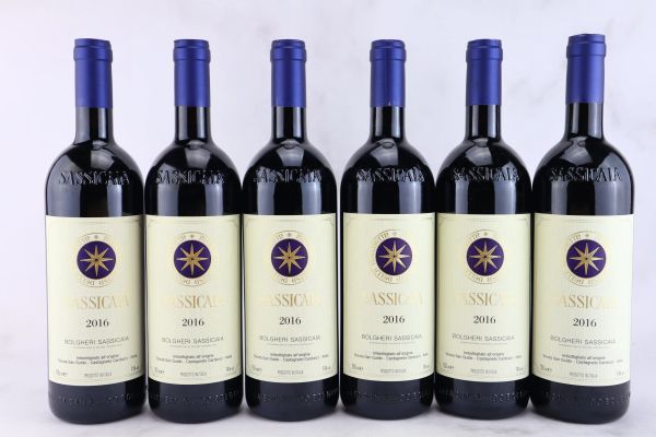 



Sassicaia Tenuta San Guido 2016