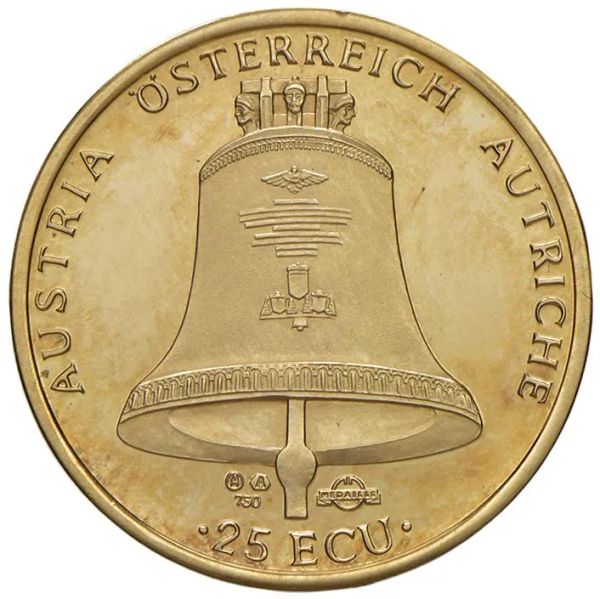 AUSTRIA 25 ECU 1994