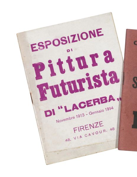 (Futurismo) Esposizione di pittura futurista di “Lacerba” Novembre 1913 – Gennaio 1914. Firenze, 1914.