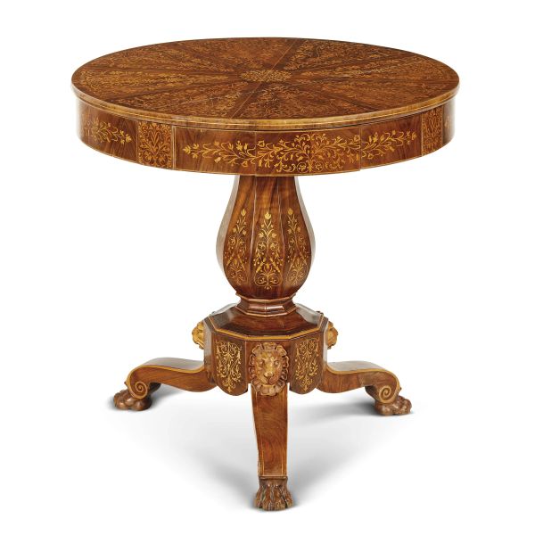 A LOMBARD TABLE, 19TH CENTURY