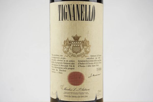      Tignanello Antinori 1988 