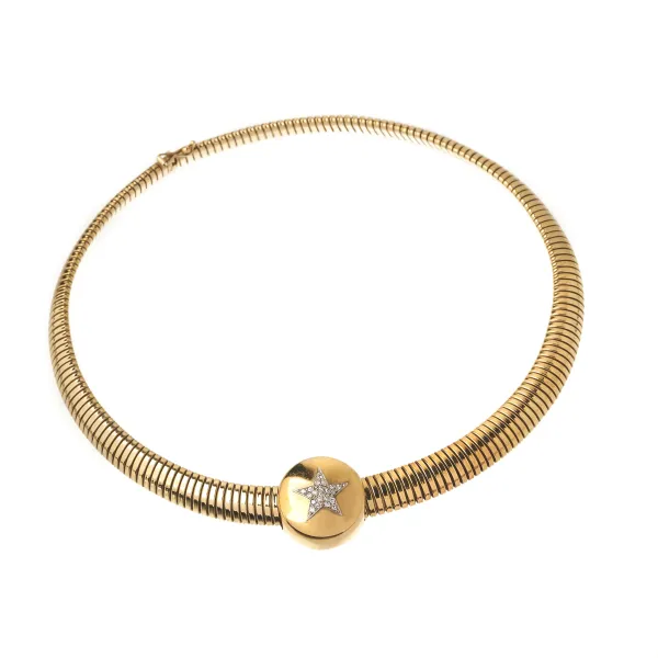 



TUBOGAS NECKLACE IN 18KT YELLOW GOLD
