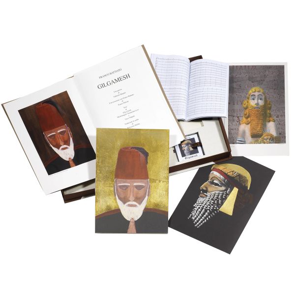 (Edizioni di pregio - Illustrati 900)   BATTIATO, Franco.   Gilgamesh. Una poesia di Gabriele Manuel.  [..]