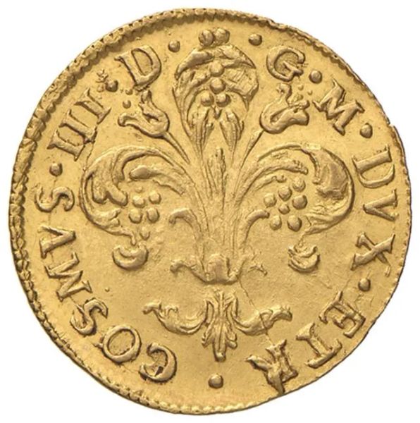 FIRENZE COSIMO III DE&rsquo; MEDICI (1670-1723) FIORINO D&rsquo;ORO 1723