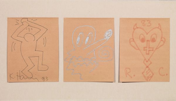      KEITH HARING, KENNY SCHARF, RONNIE CUTRONE 