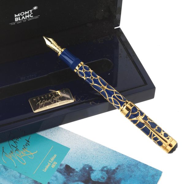 MONTBLANC &quot;THE PRINCE REGENT&quot; PATRON OF ART LIMITED EDITION N. 2658/4810 FOUNTAIN PEN, 1995