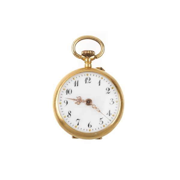 



SMALL POCKET WATCH IN 18KT YELLOW GOLD