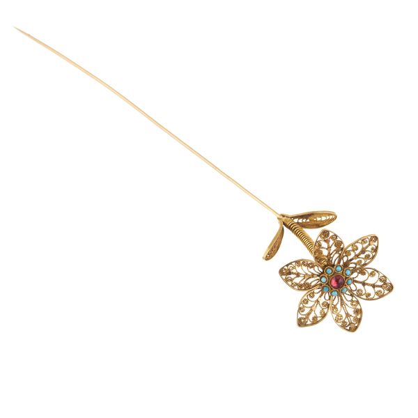 



BIG FLOWER-SHAPED HATPIN IN METAL