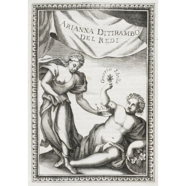 Redi, Francesco. Opere. Venezia, Ertz, 1712-30.