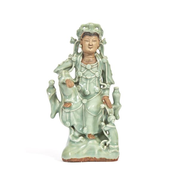 A SCULPTURE, CHINA, MING DYNASTY, 16TH-17TH CENTURIES