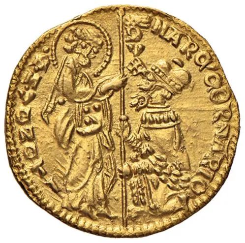 VENEZIA, MARCO CORNER (1365-1368), DUCATO