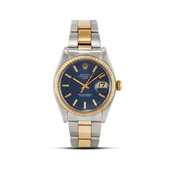 



ROLEX DATE REF. 1505 N. 40055XX STAINLESS STEEL AND GOLD WRISTWATCH, 1975
