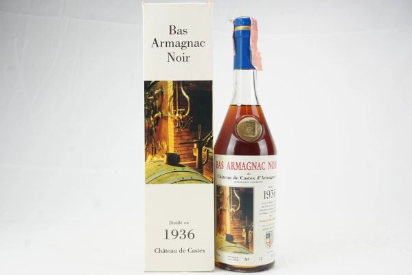      Bas Armagnac Noir du Ch&acirc;teau de Castex d'Armagnac 1936 