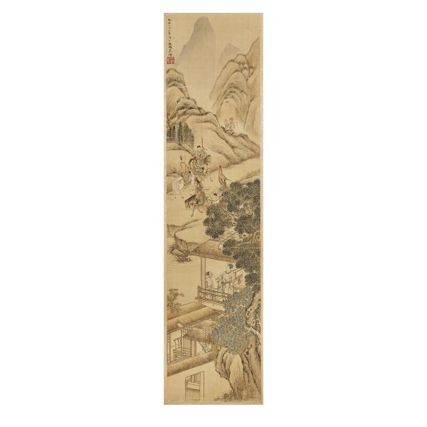 A DRAWING, CHINA, LATE QING DYNASTY, 18TH-19TH CENTURIES