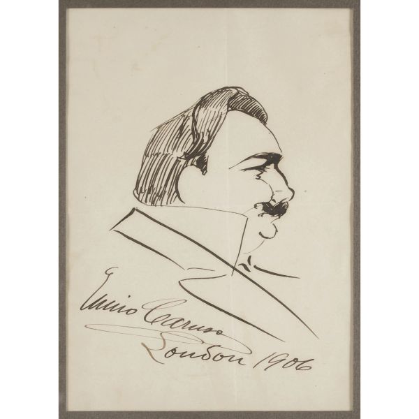 



Entertaining caricature of the famous tenor