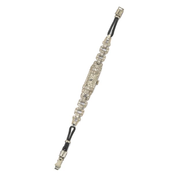 LEV OROLOGIO DA DONNA IN ORO BIANCO E DIAMANTI