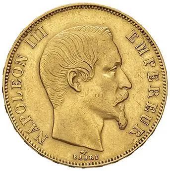 FRANCIA, NAPOLEONE III (1852-1870), 50 FRANCHI 1859 PARIGI