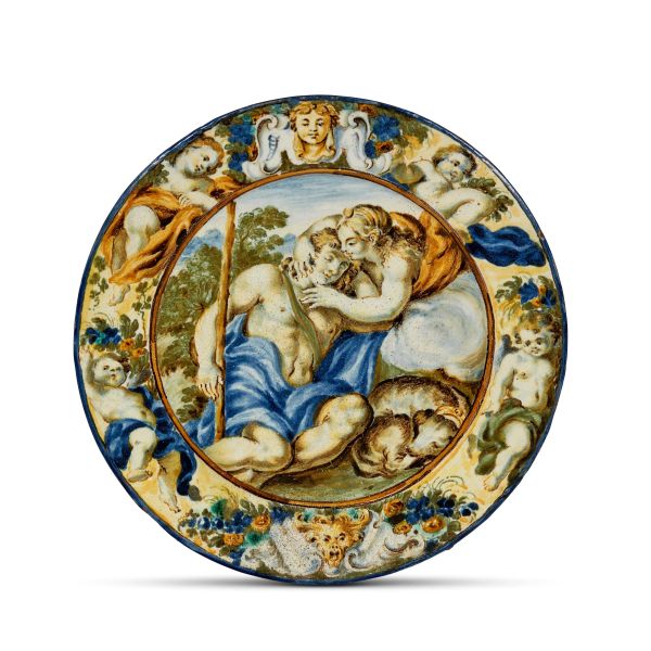 



DUE PIATTI, CASTELLI, LIBORIO GRUE, FINE SECOLO XVIII