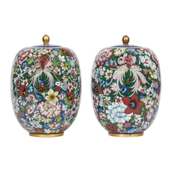TWO VASES, CHINA, 20TH CENTURY