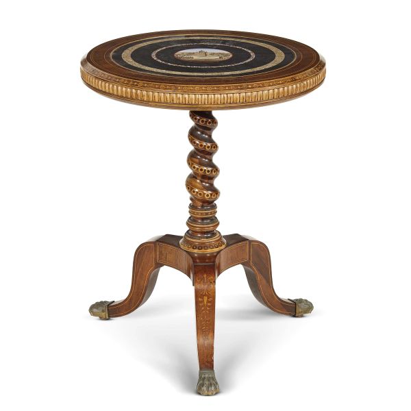 A SMALL TABLE, ROME, 19TH CENTURY