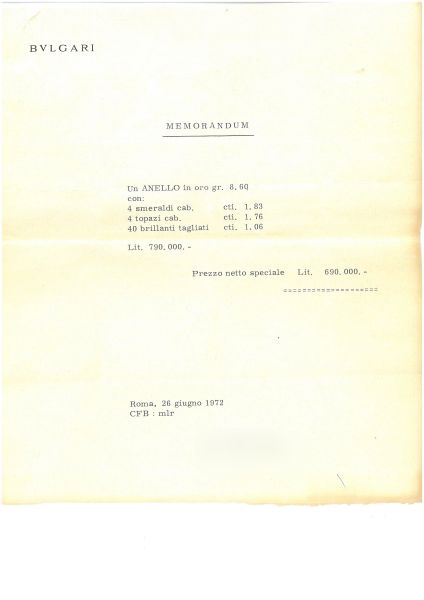 BULGARI ANELLO CONTRARIE CON SMERALDI PIETRE SEMIPREZIOSE E DIAMANTI