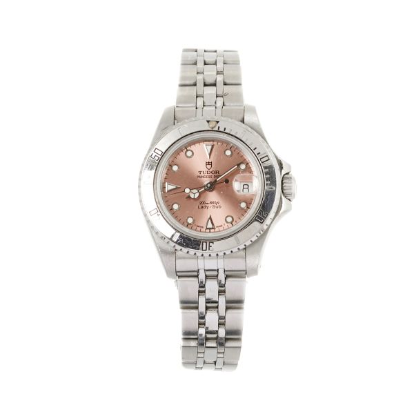 Tudor - TUDOR PRINCESS OYSTERDATE LADY-SUB REF. 96090 N. B9981XX STAINLESS STEEL WRISTWATCH, 2009