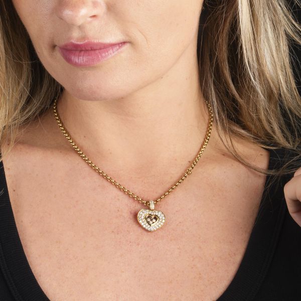CHOPARD HAPPY DIAMONDS PENDENTE CON CATENA