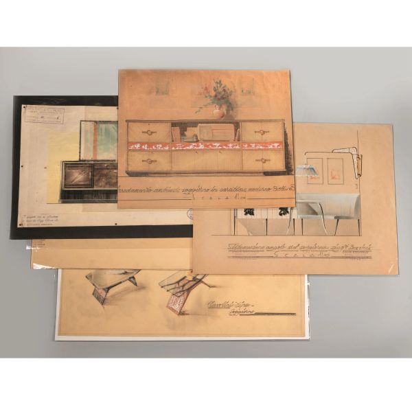 



FIVE INTERIOR DESIGNS