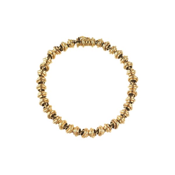 MODULAR BRACELET IN 18KT YELLOW GOLD