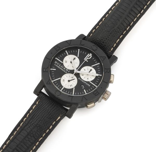 



BULGARI CARBONGOLD SINGAPORE CRONOGRAFO REF. BB38 CL CH EDIZIONE LIMITATA N. 62X/999