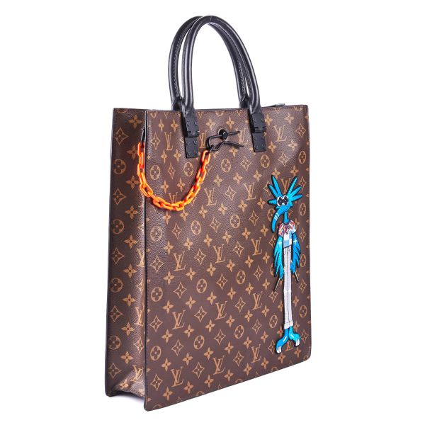 LOUIS VUITTON BORSA A MANO SAC PLAT EDIZIONE SPECIALE CARTOON