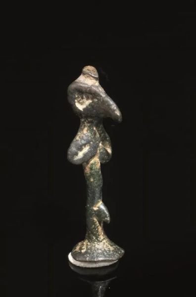  DivinitÃƒÂ  e gallo in bronzo 