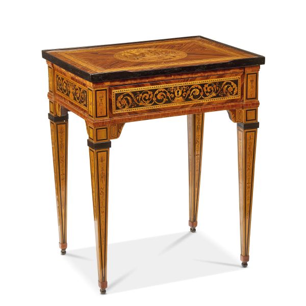 



A SMALL LOMBARD CENTRE TABLE, LATE 18TH CENTURY