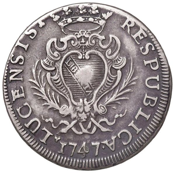 LUCCA. REPUBBLICA (1369-1799) SCUDO 1747
