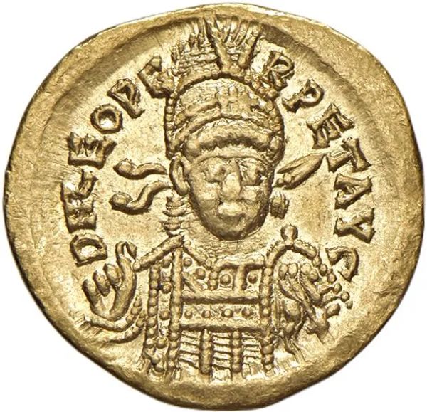 BISANZIO. LEONE I (457-474) SOLIDO