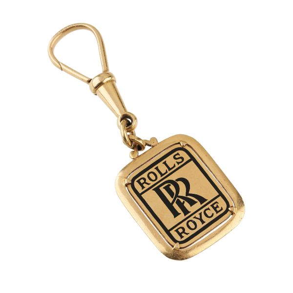 



ROLLS ROYCE KEYCHAIN IN 18KT YELLOW GOLD 