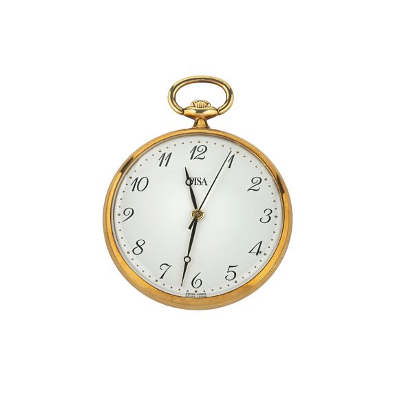 



PISA OROLOGIO DA TASCA IN ORO