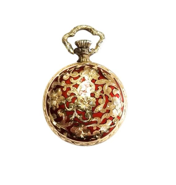 DIANTUS PICCOLO OROLOGIO DA TASCA CON SMALTI