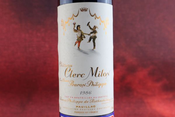 Chateau Clerc Milon 1986