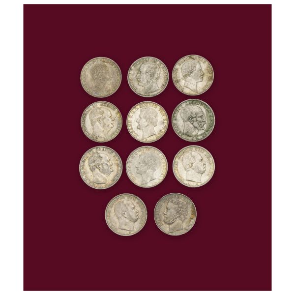 Secolo XIX – Collezione di 11 Vereinsthaler
