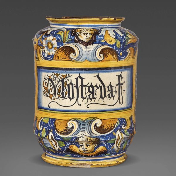 



A LARGE PHARMACY JAR (ALBARELLO), VENICE, MASTRO DOMENICO AND COWORKERS, THIRD QUARTER 16TH CENTU [..]