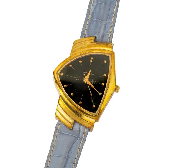 Hamilton - 



HAMILTON VENTURA REF. 6252A METAL AND STAINLESS STEEL WRISTWATCH