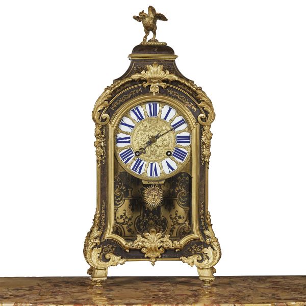 A 'BOULLE' CLOCK, FRANCE&nbsp; 18TH CENTURY